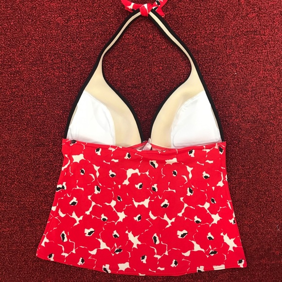 Victoria Secret swimsuit top size M red/black - Picture 2 of 3
